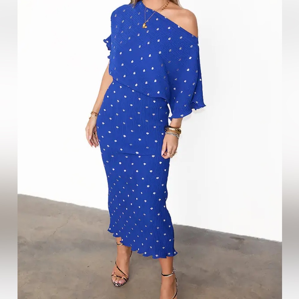 Plisse dress